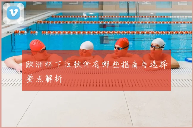欧洲杯下注软件有哪些指南与选择要点解析